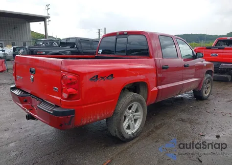 2010 Dodge Dakota Bighorn/Lonestar из США, поврежденный, VIN 1D7CW3GP2AS104601